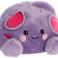 Aurora® Adorable Palm Pals™ Cal Meteor™ Stuffed Animal - Pocket-Sized Play - Collectable Fun - Purple 5 Inches