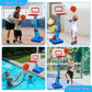 Toddler Basketball Hoop Set, Adjustable Kids Basketball Hoop for Boys Girls