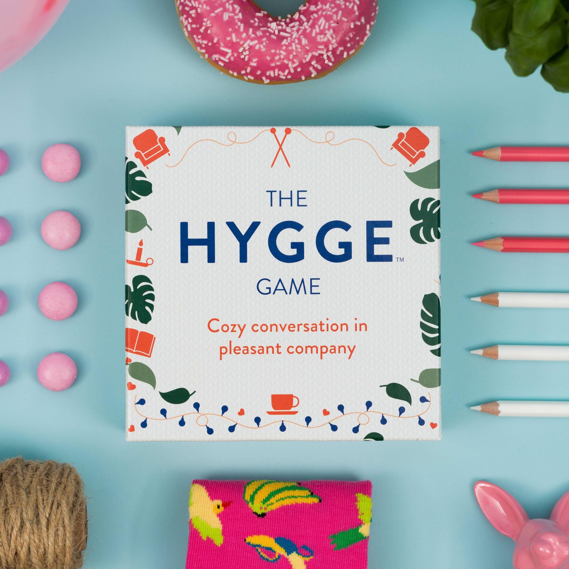 The Hygge Game - Cozy Conversation In Pleasant Company Multicolored, White,14 years