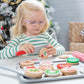 Melissa & Doug Slice and Bake Wooden Christmas Cookie Play Food Set