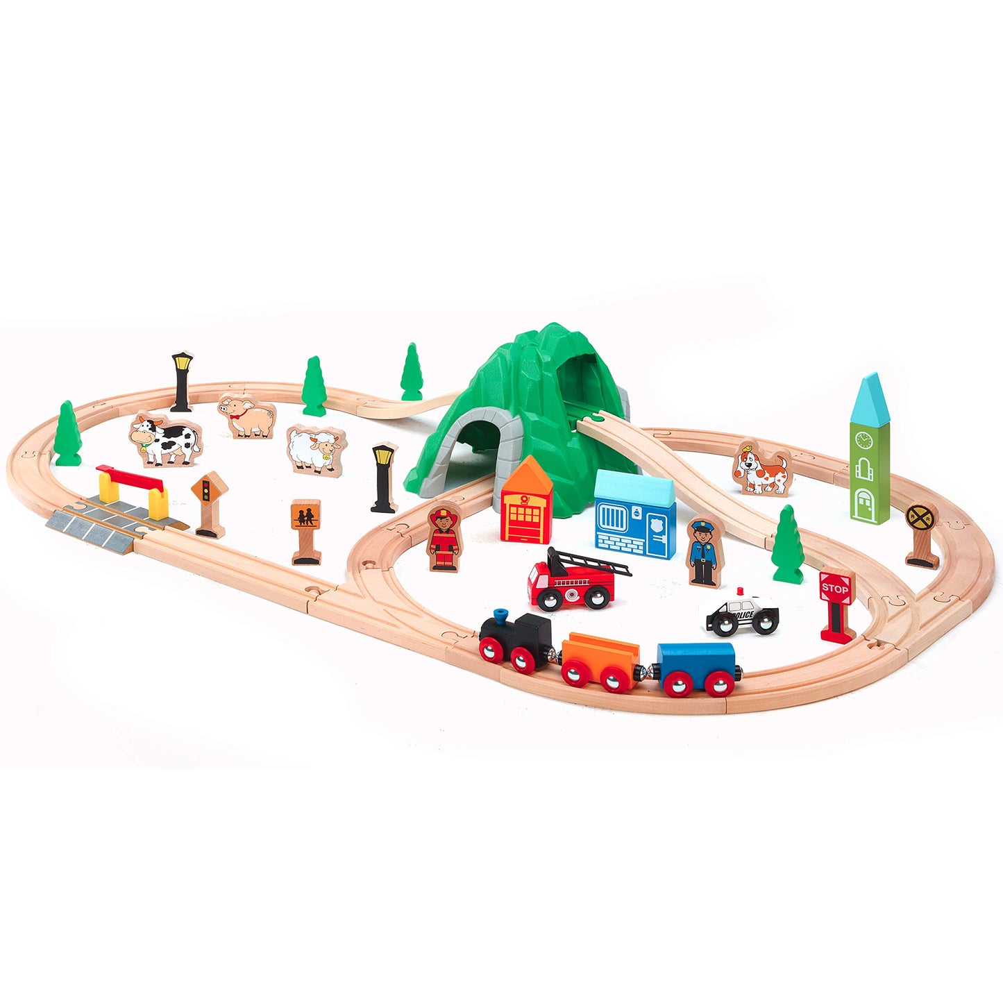 Maxim 50pc Mountain Train Set for Toddler