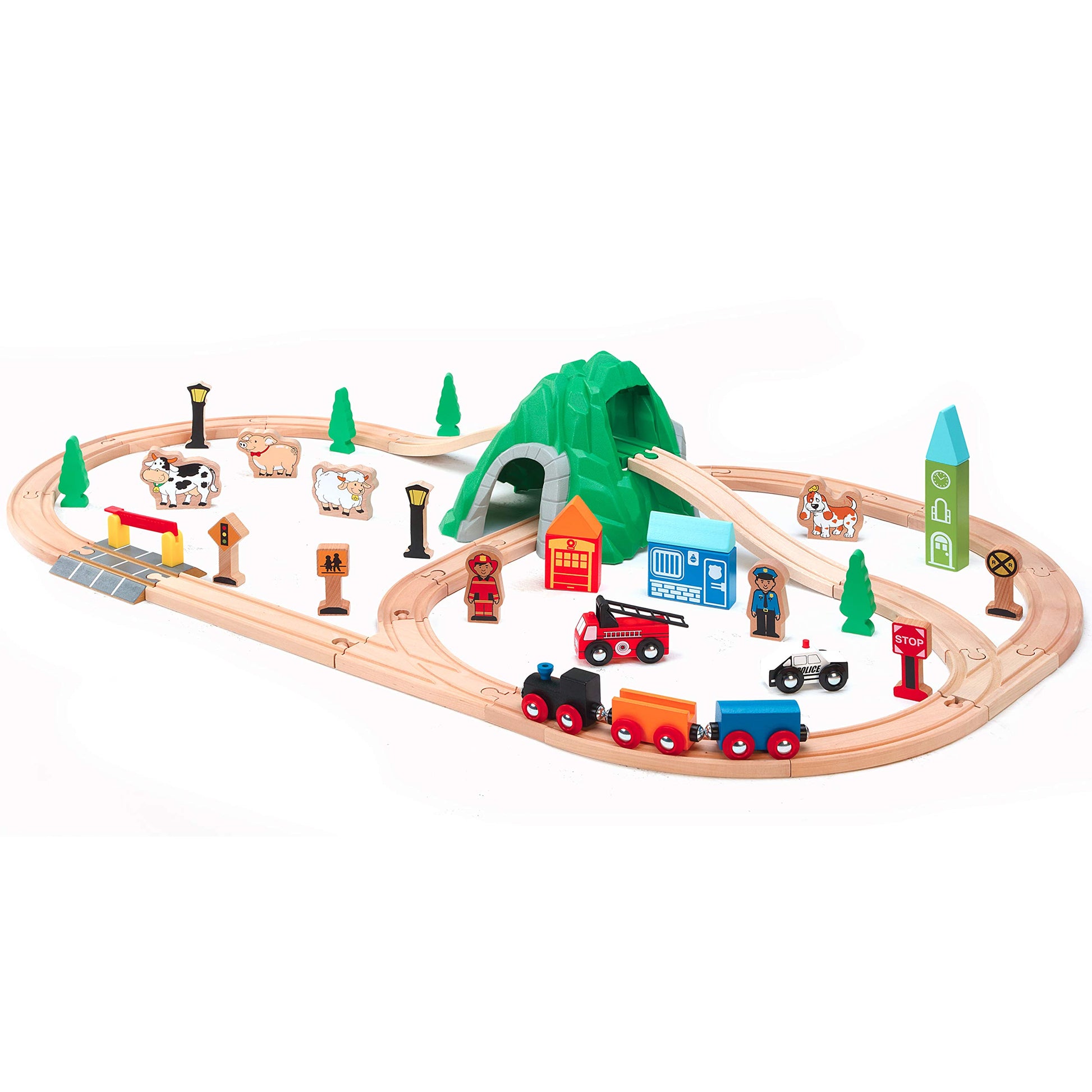 Maxim 50pc Mountain Train Set for Toddler