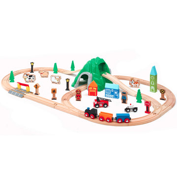 Maxim 50pc Mountain Train Set for Toddler