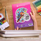 ARTISTIC EYE Watercolor Pad 9x12”, 30 Sheets, Glue Bound, Acid-Free Paper, 140lb (300gsm), Perfect for Most Wet & Dry Media, Ideal for Beginners