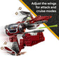 LEGO Star Wars: The Clone Wars Ahsoka's Jedi Interceptor Spaceship Building Toy - Kids Star Wars Toy for Boys and Girls, Ages 8+ - Gift Idea for