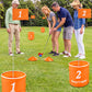 Anyvape Golf Bucket Yard Game 6 Holes Outdoor Backyard Golf Game for Adults