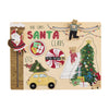 Mud Pie Kids Christmas Busy Board, Santa Claus, 8 3/4" x 11 3/4"