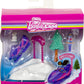 Barbie Mini Land Collectible Playsets with 1.5-inch Doll, Interactive Play Areas for Storytelling Fun