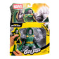 Goo Jitzu Marvel Avengers Dr Doom, Stretchy Action Figure, Super Stretchy with Unique Crackly Marble Filling, Collect All 3