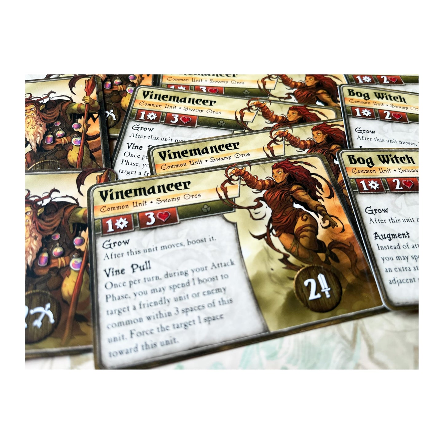 Plaid Hat Games Swamp Orcs Faction Deck - Ready-to-Play Expansion for Strategy Card Game - 2 Players, Ages 9+ - Requires Summoner Wars Master or