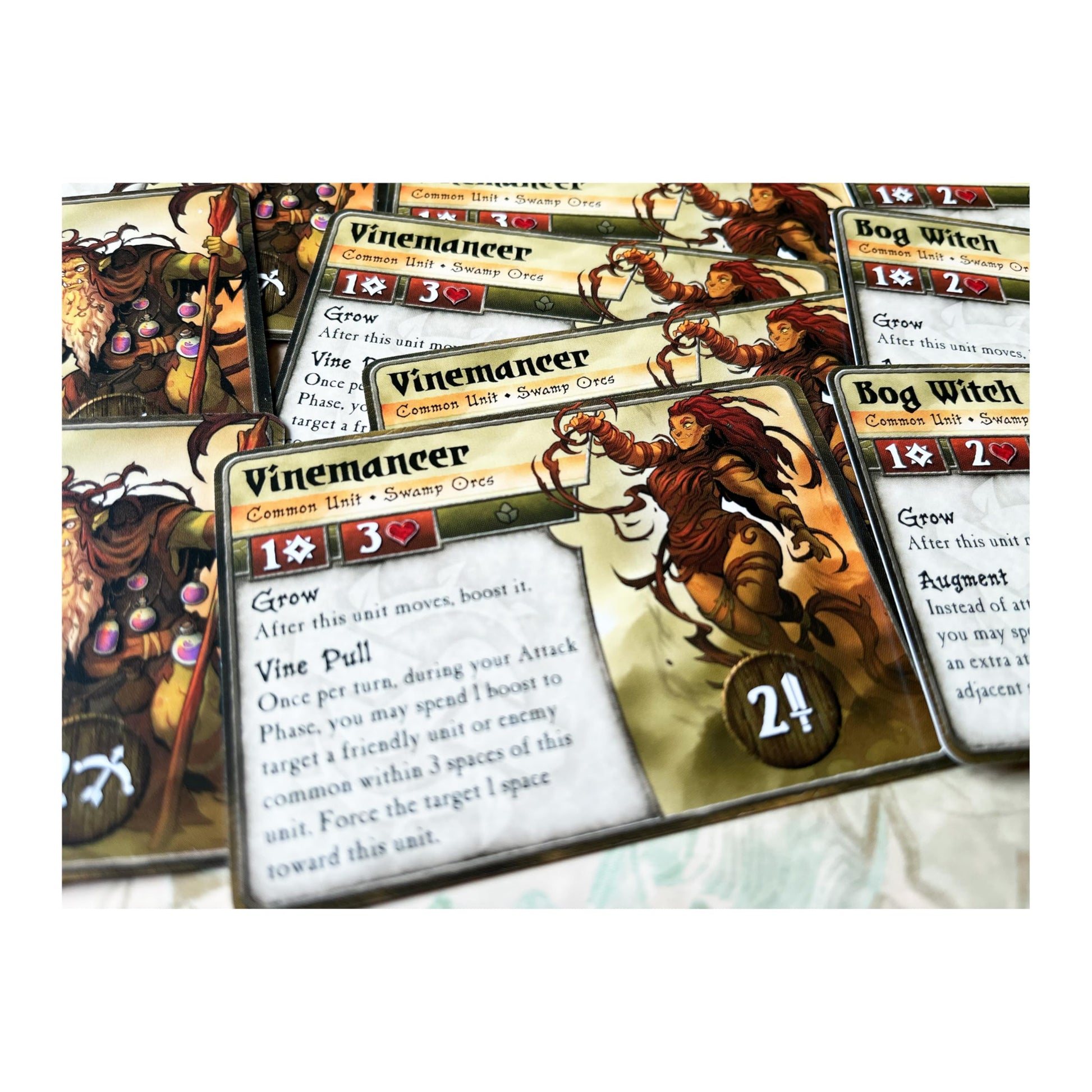 Plaid Hat Games Swamp Orcs Faction Deck - Ready-to-Play Expansion for Strategy Card Game - 2 Players, Ages 9+ - Requires Summoner Wars Master or