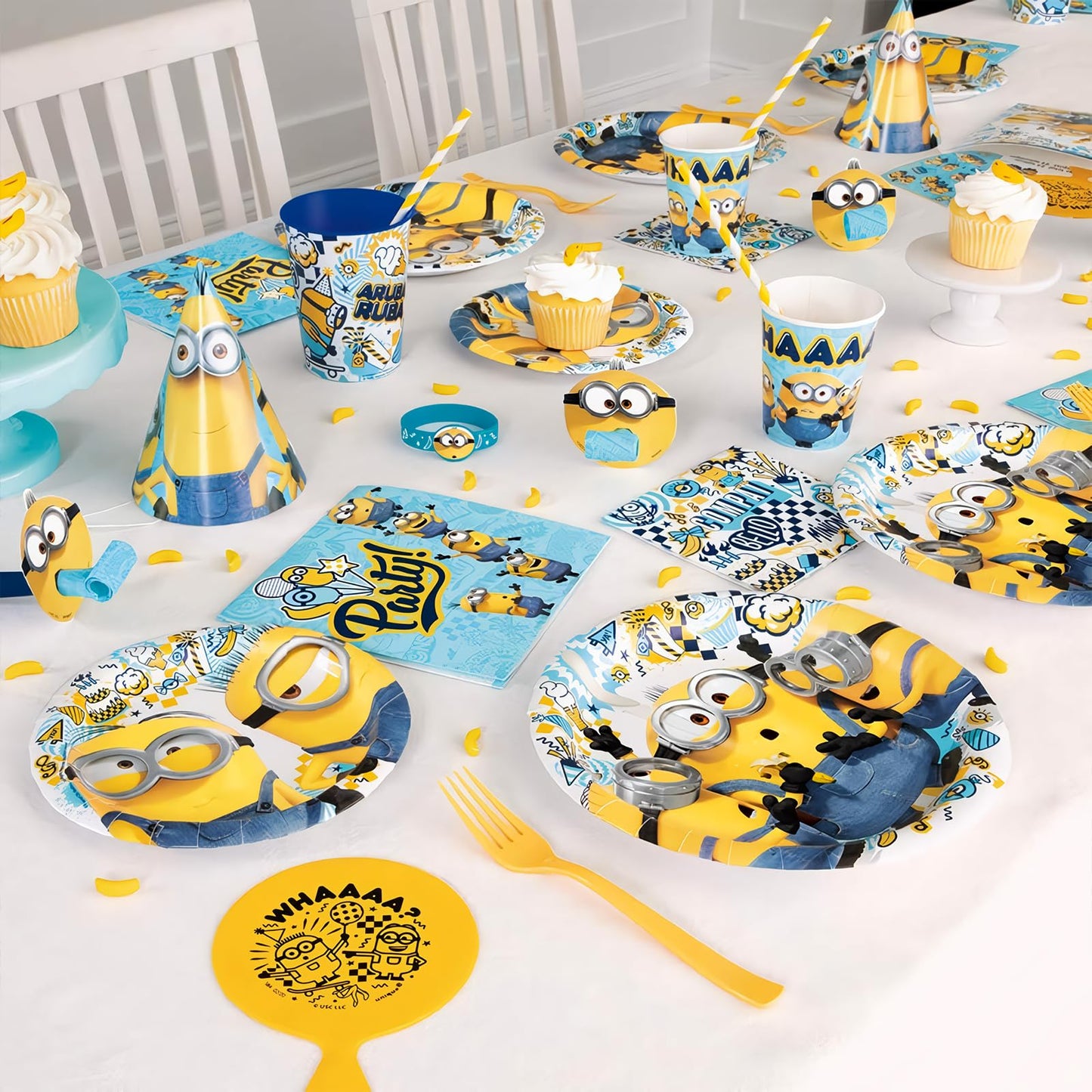Minions 2 Multicolor Plastic Stadium Cup - 16 oz. (1 Count) - Perfect for Kids' Parties and Movie Night Collectible