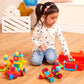 Battat - Bristle Blocks - STEM Interlocking Building Blocks - 85 Pieces Playset - Reusable Storage Bin - Developmental Toys for Toddlers & Kids - 2+