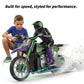 VINDSPEED RC Motorcycle, Speeds Up to 12 km/h, Self-Balancing Design, RC Dirt Bike with Drift & Skid Stunts, Electric Bike Kids with Fast