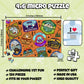 MicroPuzzles “Road Trip” Mini Jigsaw Puzzle 2-Pack - 150-Piece Adventure Travel 4×6 in Puzzle Gift | Made in USA | Small Business