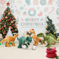 Wilomis 3 Pcs Dinosaur Stuffed Animals - 8'' Spinosaurus & T Rex Plush Dinosaur Toys for Kids 3-5