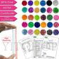YITOHOP 12080+ Loom Bands Set, Rubber Bands for Bracelet Making Kit, DIY Arts & Crafts Idea, Friendship Bracelet Birthday Gift Kits for Kids Girls