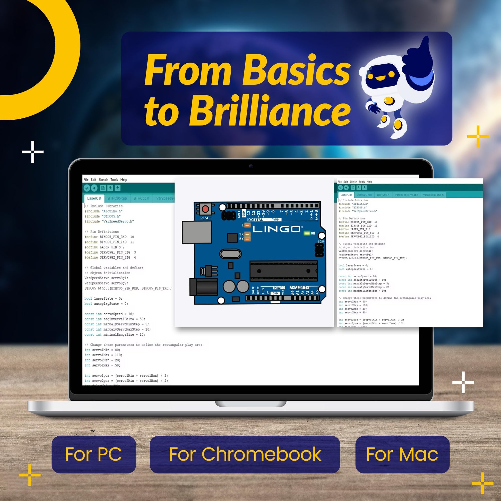 LINGO STEM Coding Kit - Build & Code Your Own Backup Sensor for Car - Learn Coding with Step-by-Step Guides - STEM Projects for Ages 13+ Years