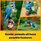 LEGO Creator 3 in 1 Exotic Parrot Building Toy Set, Transforms to 3 Different Animal Figures - from Colorful Parrot, to Swimming Fish, to Cute Frog
