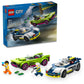 LEGO City Police Car and Muscle Car Chase, Emergency Vehicle Toy for Boys and Girls, Fun Gift for Kids Ages 6+ who Love Pretend Play Toys, Police Toy