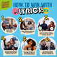 Lyrically Correct 90s & 2000s Pop Music Trivia Card Game for Adults & Families - Finish The Lyrics Party Game for Game Night, Girls Night