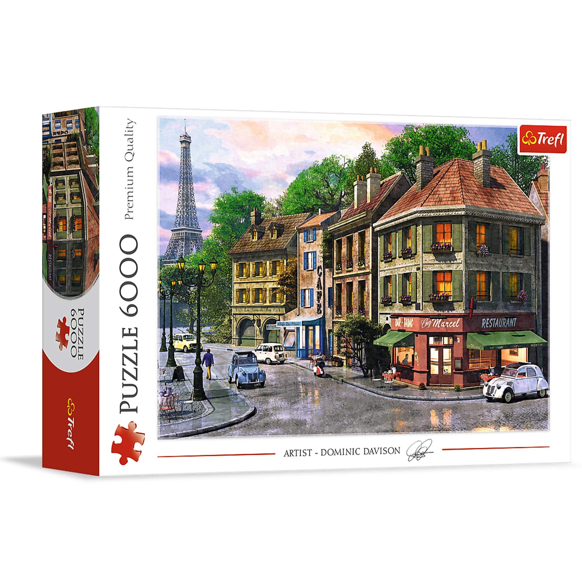 Trefl Street of Paris - 6000 Piece Puzzle 53.5"x 37.8"