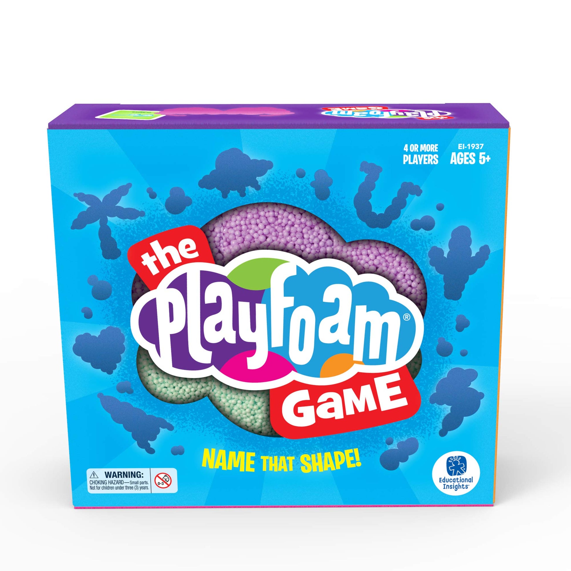 Educational Insights The Playfoam Family Game, A Sculpting Guessing Game Toy With Original Playfoam, For 4 or More Players, Board Games for Kids Ages