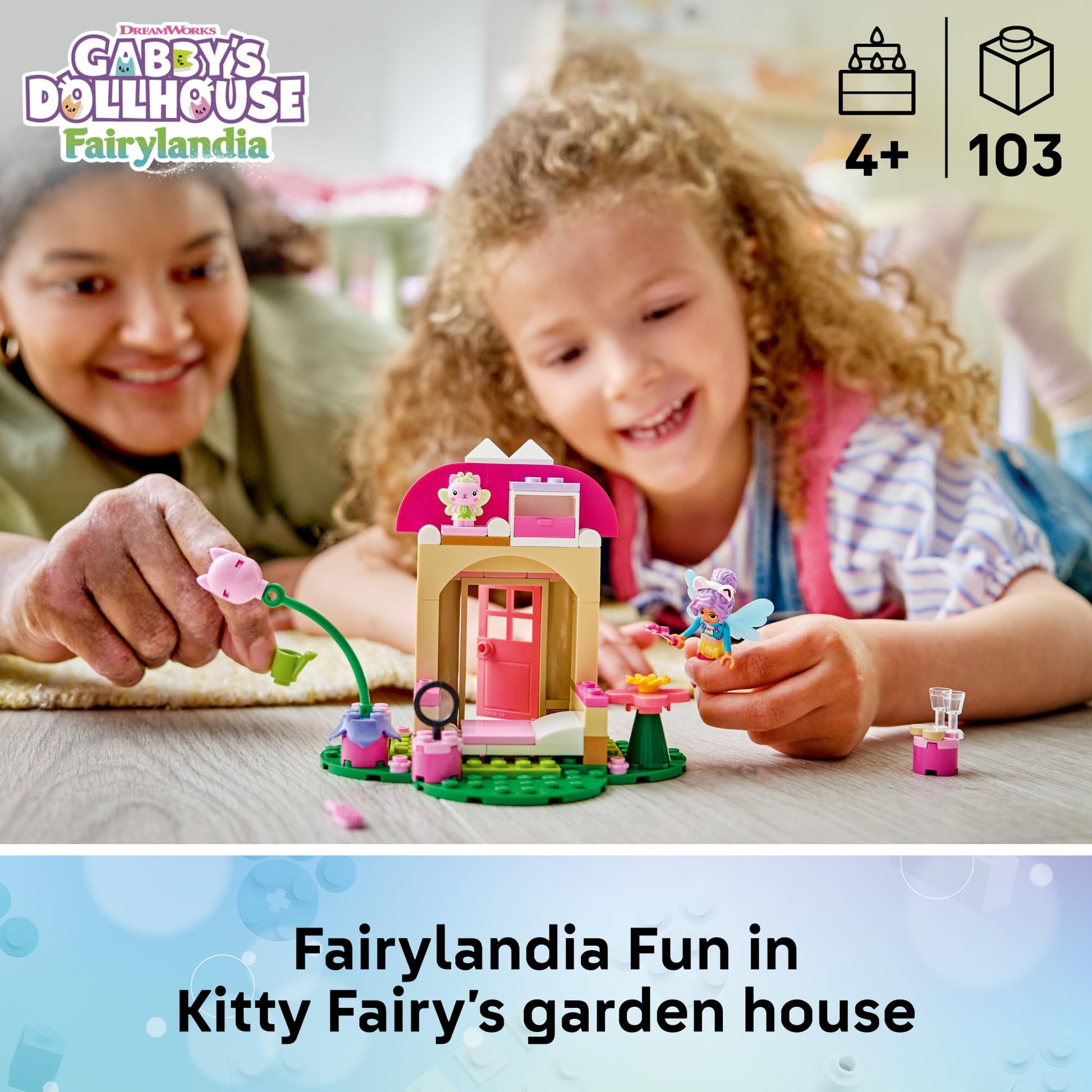 LEGO Gabby's Dollhouse Kitty Fairy's Garden House 11212