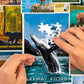 Funwares National Parks Puzzle, All 63 US Parks, 1000 Pieces, Poster Art