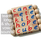 Montessori Silent E Reading Blocks for Preschoolers