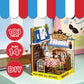 Hands Craft | Peanuts Le Petit Cafe with Snoopy & Spike 3D Puzzle - 103 Pc.