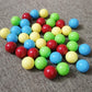 Hotusi 60Pcs Game Replacement Marbles Balls Compatible with Hungry Hungry Hippos