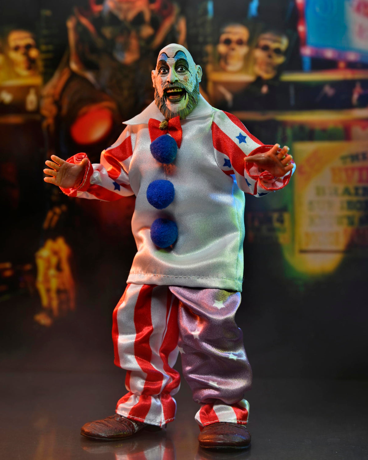 NECA Captain Spaulding (House of 1000 Corpses) - 20th Anniversary - 8" Clothed Figure