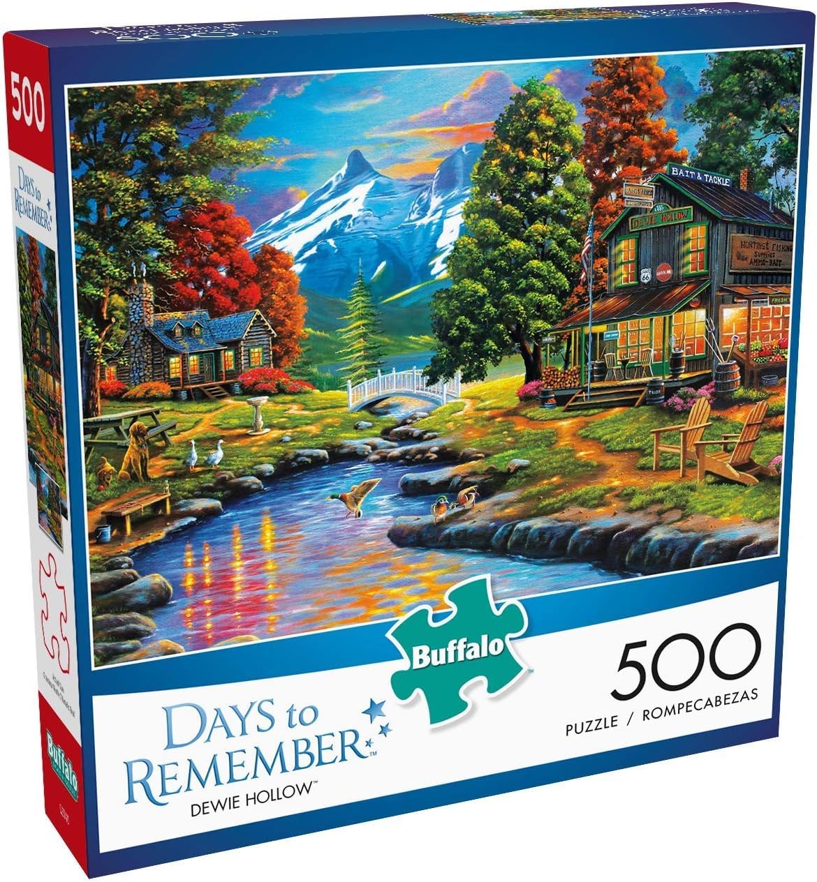 Buffalo Games - Dewie Hollow - 500 Piece Jigsaw Puzzle for Adults