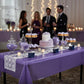 Fun Express Lilac Plastic Tablecover 54" x 108", 1 Piece