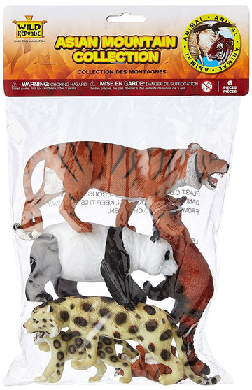 Wild Republic Polybag Asia Mountain Figurines - 12"