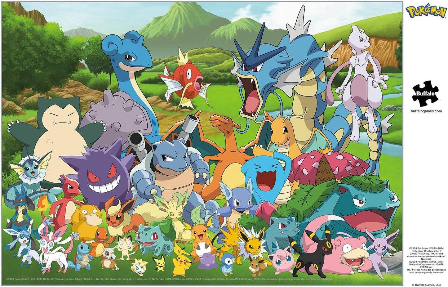 Buffalo Games - Pokémon Favorites Group - 500 Piece Puzzle for Adults
