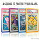 X PRO PSA Slab Protector - 12 Pack - Elemental Gradient Colors Included - Durable TPU Bumper Guards - Stackable PSA Slab Guards & Secure Graded Card