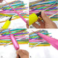LXZFCRG 100pcs 260 Long Balloons Kit with Pump, Shiny Metallic Latex Twisting Balloon for Balloon Animals, Magic Balloons for Birthdays Wedding Party