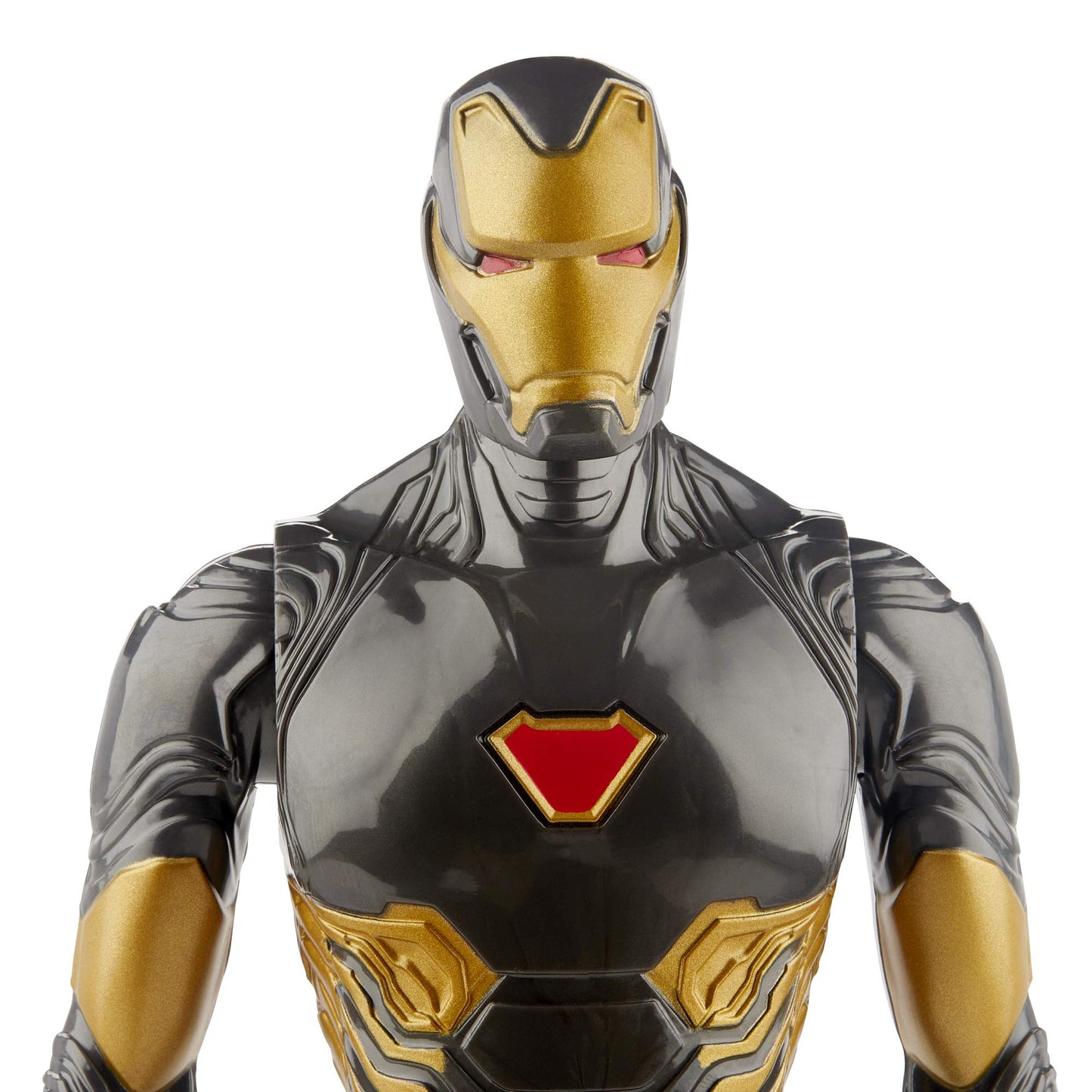 Marvel Avengers Titan Hero Series Blast Gear Iron Man Action Figure, 12-Inch Toy, Inspired by The Marvel Universe, for Kids Ages 4 and Up