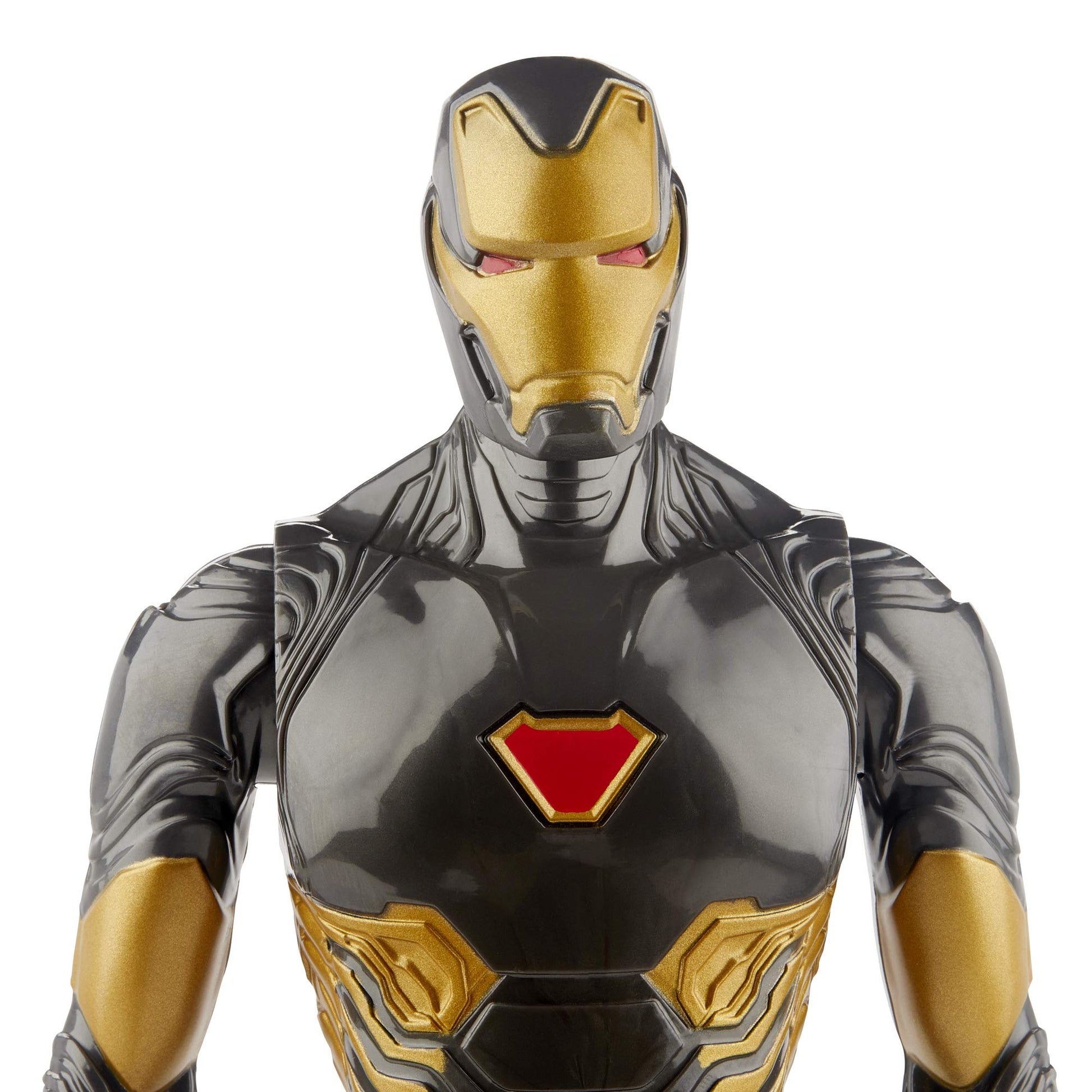 Marvel Avengers Titan Hero Series Blast Gear Iron Man Action Figure, 12-Inch Toy, Inspired by The Marvel Universe, for Kids Ages 4 and Up