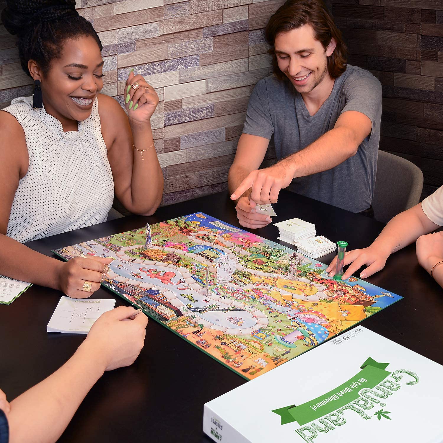 Ganjaland - The Novelty Board Game that Will Take You On an Epic Adventure - by What Do You Meme?