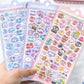 200 Pcs Fantastic 3D Floating Stickers - Kids Cartoon World Adventure, Mini Penguin, Whale, Rabbit, Elephant, and Fruit Themed DIY Stickers for Kids