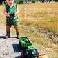Remote Control Tractor Toys for Boys | Metal Hood & 8 Rubber Tires, 1:24 Scale 2.4 GHz RC Truck Farm Vehicle Playset with Detachable Trailer, Front