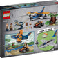 LEGO Jurassic World Velociraptor: Biplane Rescue Mission 75942, Dinosaur Toy for Preschool Kids, Featuring a Buildable Plane Toy, Posable