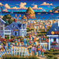 Buffalo Games - Dowdle - Cannon Beach - 300 Piece Jigsaw Puzzle for Adults -Challenging Puzzle Perfect for Game Nights - Finished Size is 21.25 x