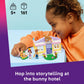 LEGO Friends Heartlake City Bunny Hotel Building Toy for Girls & Boys - Pretend Play Set for Kids, Ages 5+ - W/Paisley & Leo Minidolls, 2 Toy Bunnies