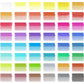 Arteza Kids Erasable Colored Pencils, Set of 48, Triangular Pencil Crayons, Pre-Sharpened, Art Supplies for School, Home, Doodling, and Drawing