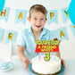 You've Got A Friend Who's 3 Birthday Cake Topper - Glitter Cartoon Story Friend Party Decorations For 3 Years Old Birthday Party Cake Décor