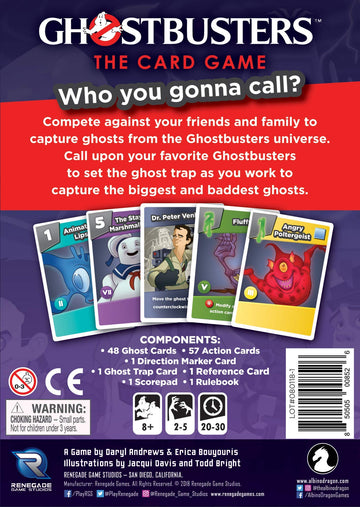 Renegade Game Studios Ghostbusters: The Card-Game for 2 to 5 Players Aged 8 & Up